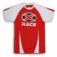 Promotion Sports T Shirt Red with Plain White T-Shirts